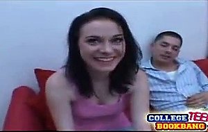 Molly is a college girl who doesnt mind a strange ...