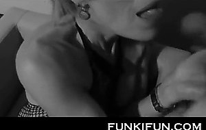 Stepmom sucks bbc he cums in her mouth