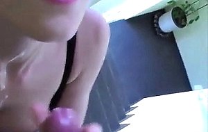 Stunning brunette gall fucked and jizzed