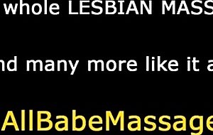 Maid massages babes feet