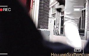 Real prostitute sprayed