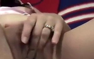 Fabulous amateur clip with solo, hairy scene