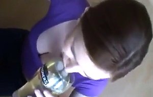 Amateur babe swallows bbc