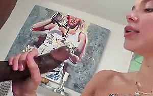 Schoolgirl liza rowe takes black cock of plumber