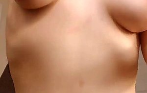 Tight pussy closeup with this pretty babe