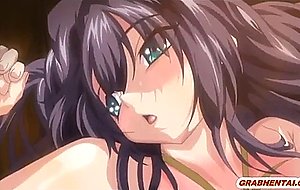 Bondage hentai bigboobs with clothespins on her tounge