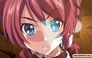 Bondage hentai bigboobs with clothespins on her tounge
