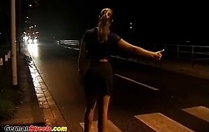 Teen picked up for street anal by night