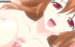 Naked hentai playing with intense dick