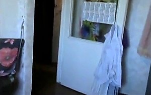 Brunette milf nude at home teasing on webcam