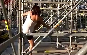 Big tits amateur teen masturbates outdoors (hotcams