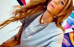 Attractive teen tranny making everyone sweet