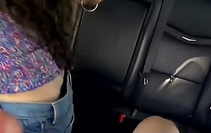 Sex in car with honey chick
