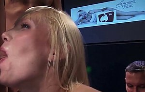 Thick German Cougar Gangbang Bukkake