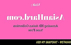 Uncensored Asian Busty Teen HER SNAPCHAT WETMAMI19 ADD