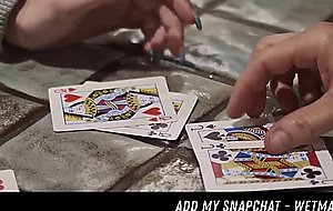 Plays Strip Poker With Stepd HER SNAPCHAT WETMAMI19 ADD