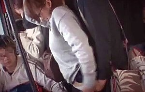 Two shy teen sisters molested in a train