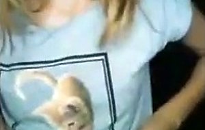 Year old shows beautifull titties