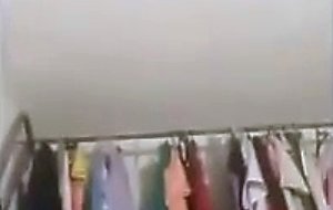 Hot amateurs stripping and playing
