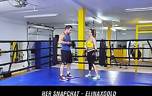 Brunette With Big Tits Takes Cock HER SNAPCHAT ELINAXGOLD