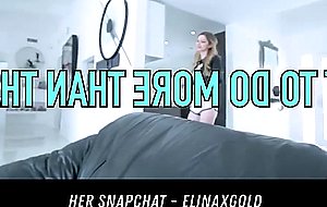 Big Tit Blonde Fucks Her Stepbro HER SNAPCHAT ELINAXGOLD