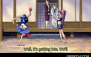 Perky tits hentai girl pumped in her wet slit