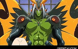 Perky tits hentai girl pumped in her wet slit