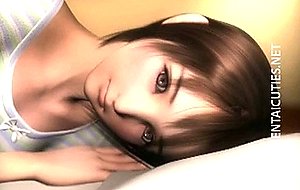 Busty 3d hentai girl riding dick
