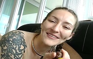 Horny webcam slut sucks daddy until cum