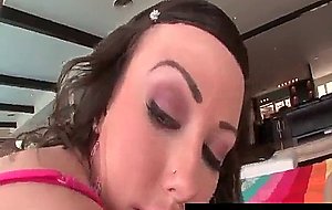 Round teen ass riding a big cock