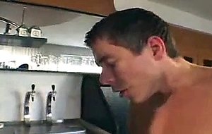 Teen Brunette Rammed By Two