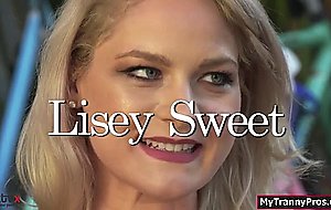 Liseys ts friend gets her tight ass rammed by pierces big cock