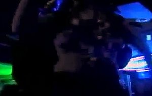 dumb girls showing tits at parties