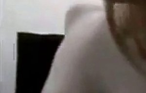 Redhead amateur bj and facial