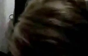 Redhead amateur bj and facial