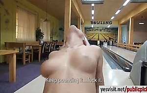 Busty amateur blonde eurobabe blanche fucked for cash
