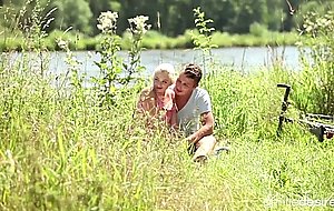 Encounter by the lake