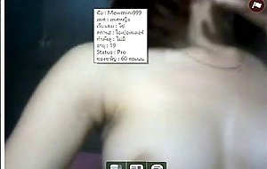 Thai teen big tits girl cam show
