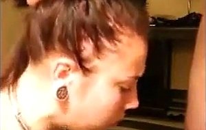 Facefucking a beautiful teen