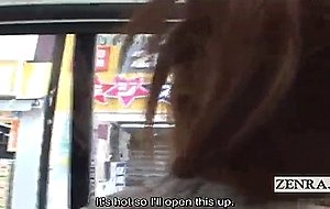 Subtitled japanese av public crazy enema prank prep