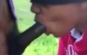 Young ghetto latina whore from maryland getting her esophagus rearranged!