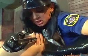 Filthy Lesbian Sex with a Cop
