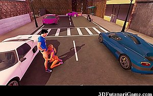 3D Futanari Street Whore!