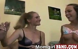 Milf Shows Teen How To Suck