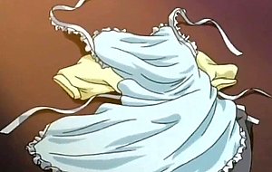 Horny anime milf takes teen cock