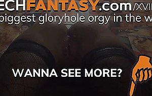 Huge tit girls do glory hole