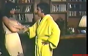 Vintage teen daughter fucked by dark dad