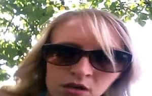 Teen Masturbates At The Beach