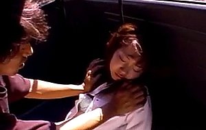 Japanese schoolgirl kidnapped and fucked in a van