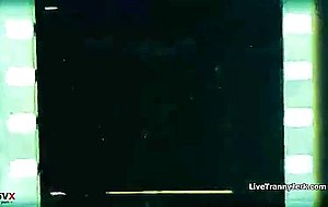 Gorgeous shemale jerking